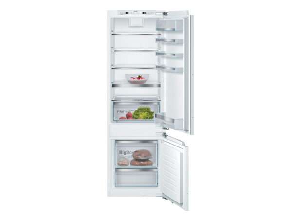 Bosch Series 6 Built-in Fridge-freezer With Freezer At Bottom 177.2 x 55.8 cm Flat Hinge – KIS87AF30O