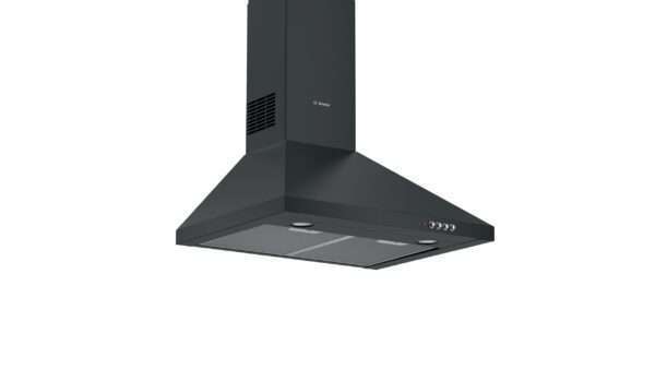 Bosch Series 2 Wall-Mounted Cooker Hood 60 cm Black – DWP64CC60Z